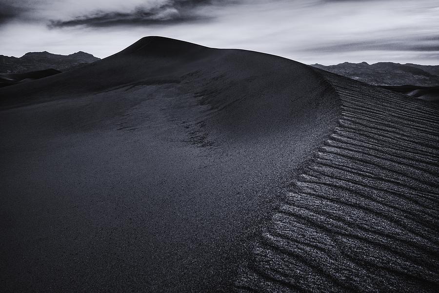Death Valley National Park Photograph - Rippled Dune by Gene Garnace