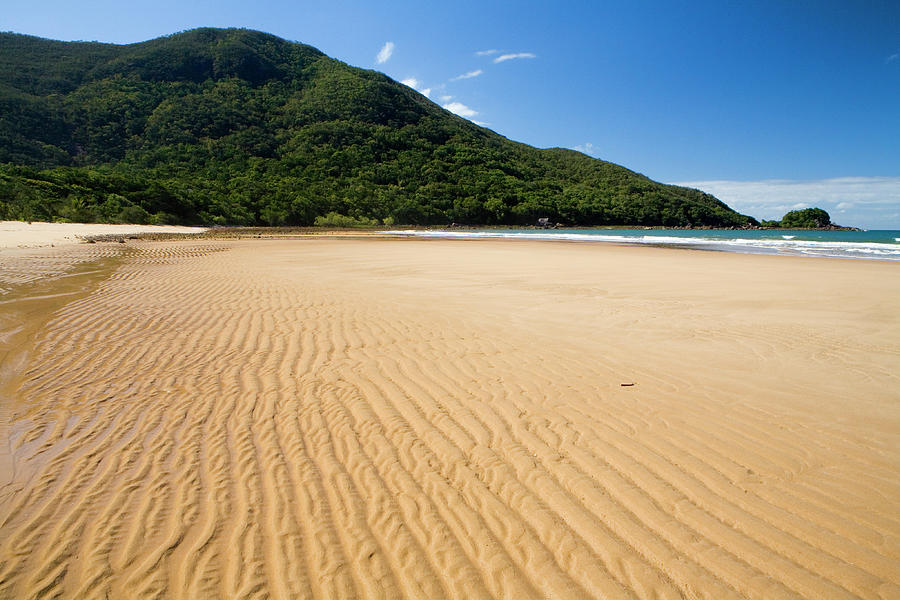 Rippled Sands On Sunken Reef Bay Along Photograph by Andrew Bain Rippled Sands On Sunken Reef Bay Along Photograph by Andrew Bain