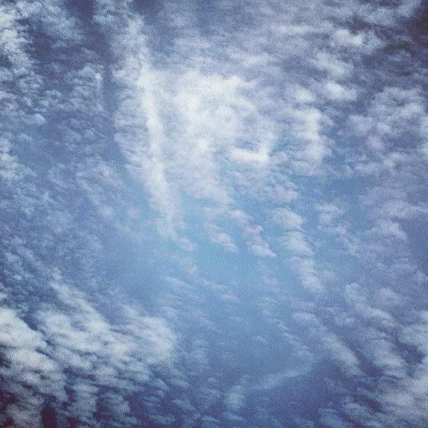 Sky Photograph - Ripples #clouds #cloudporn #skies #sky by Immortal Dreams