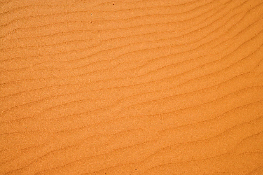 Ripples In Sand Dunes, Strzelecki Photograph by David Wall - Fine Art ...