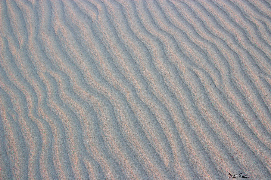 Ripples In The Sand Photograph by Heidi Smith