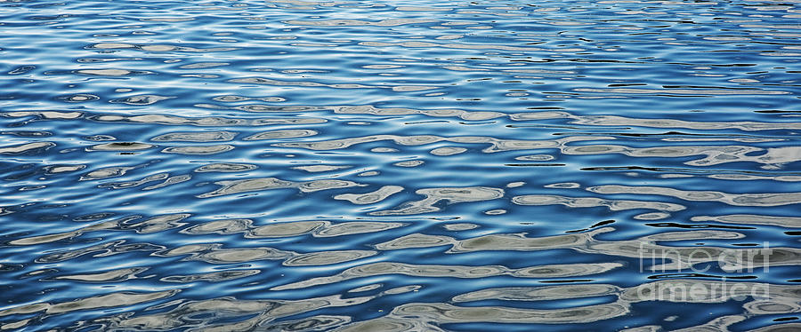 Pattern Photograph - Ripples on a Scottish Loch by Tim Gainey
