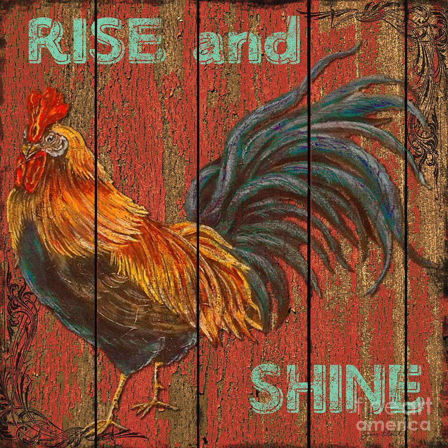 Rise and Shine Mixed Media by Jean PLout