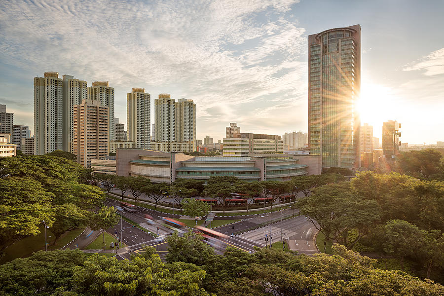 Rise And Shine, Toa Payoh Photograph by Linyihan