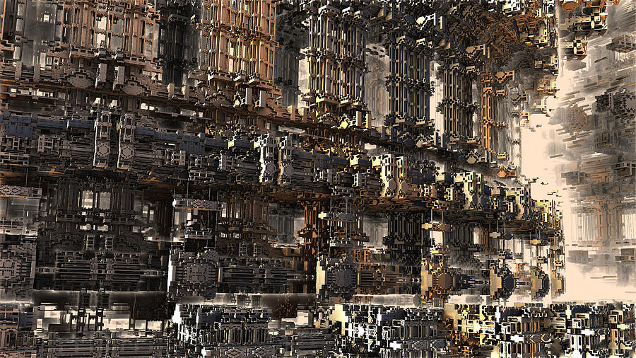 Rise of the Machine Digital Art by Hal Tenny