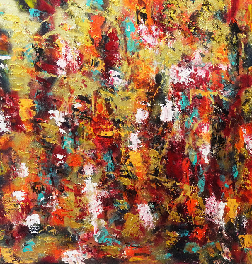 Abstract Painting - Rise To A New Level by Yael VanGruber