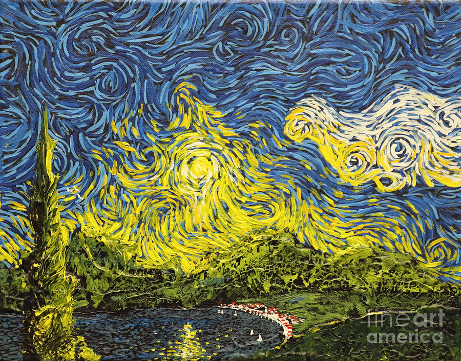 Impressionism Painting - Rising Above by Stefan Duncan
