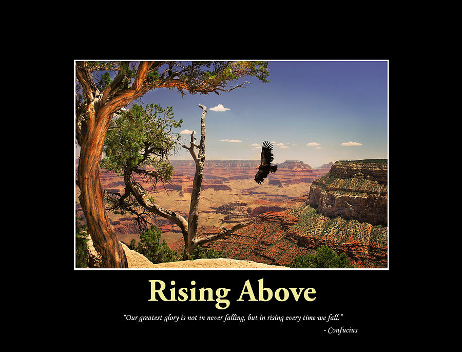 Hope Photograph - Rising Above Your Obstacles by Gregory Ballos