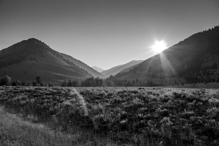 Rising Sun Idaho Photograph by Eric Benjamin