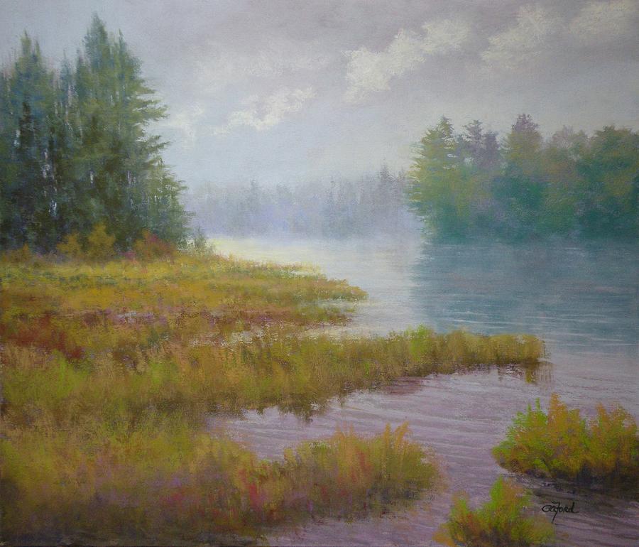 Adirondack Painting - Rising Sun by Paula Ann Ford
