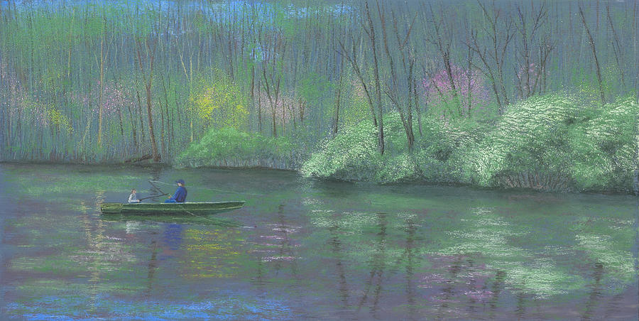 Rite of Spring Pastel by Garry McMichael