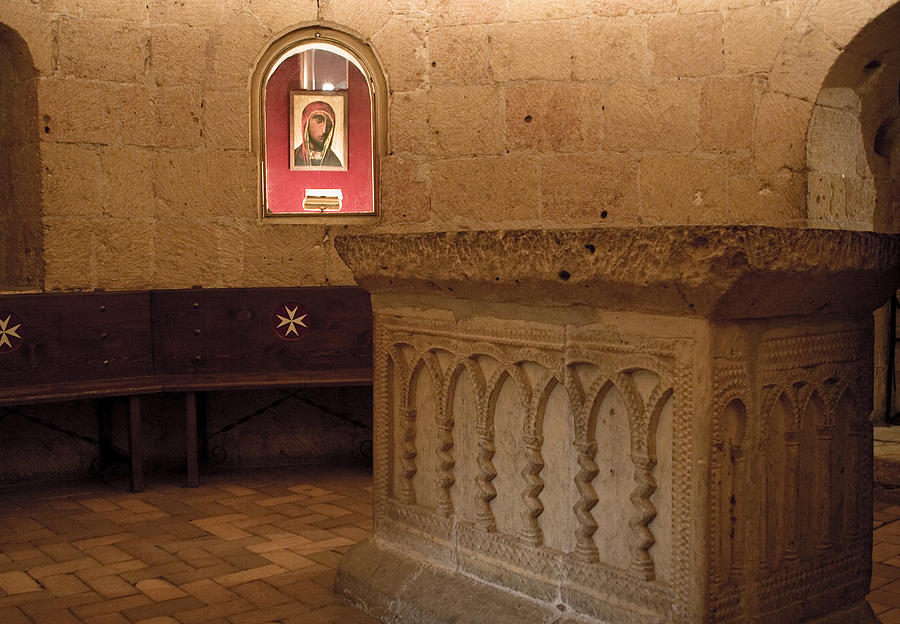 Ritual Altar at Templar Church Photograph by Lorraine Devon Wilke