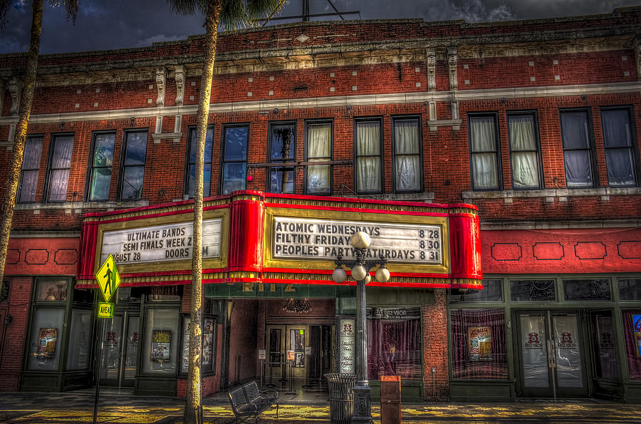 Architecture Photograph - Ritz Ybor theater by Marvin Spates