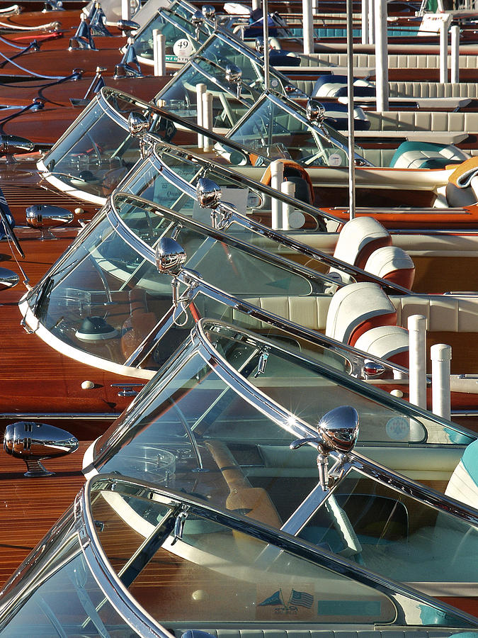 Riva Runabouts Photograph by Steven Lapkin