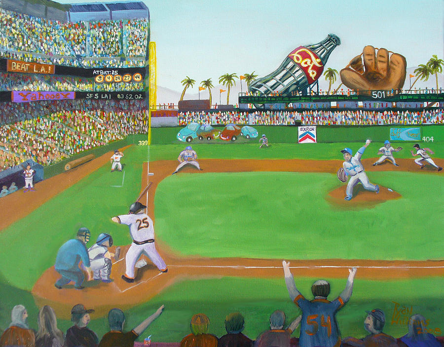 San Francisco Painting - Rivalry by Ryan Williams