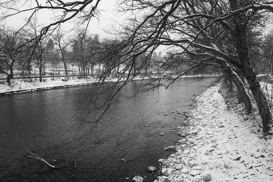 River Aar in Winter II Photograph by Sonny Marcyan