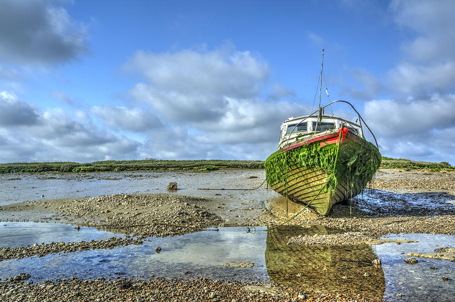 River Adur at Low Tide Photograph by Hazy Apple