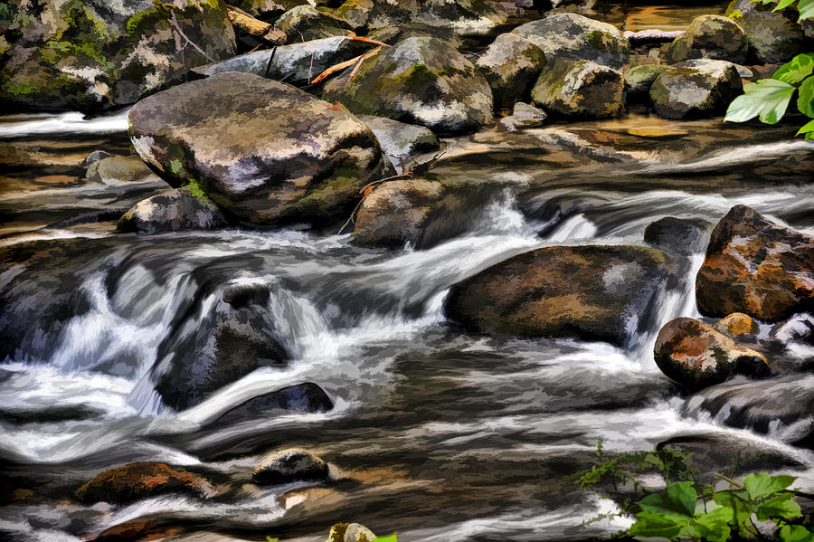 River And Rocks Photograph