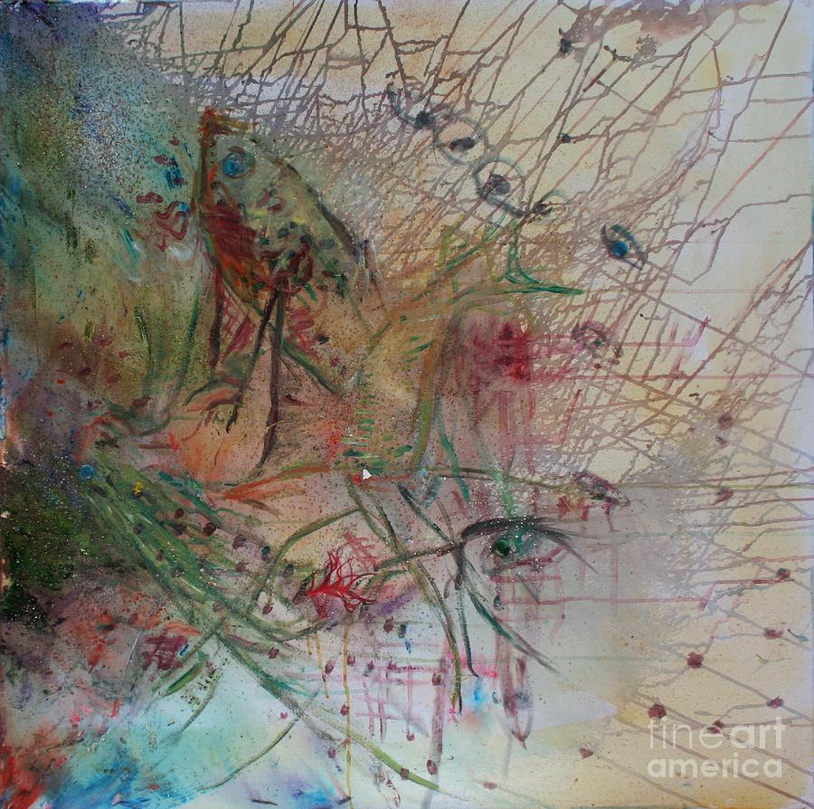 Abstract Painting - River by Avonelle Kelsey Abstract Painting - River by Avonelle Kelsey