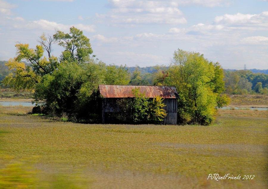 River Barn Photograph by PJQandFriends Photography