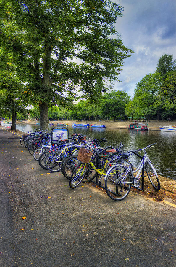 River Bike Ride Photograph by Ian Mitchell