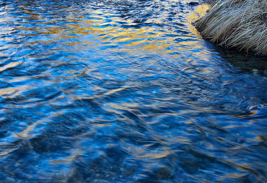 River Blue Photograph by Britt Runyon