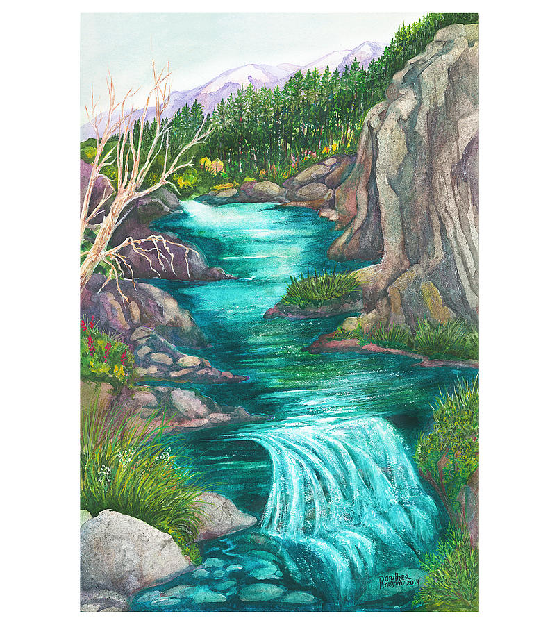 River Born Again Painting by Dorothea  Morgan
