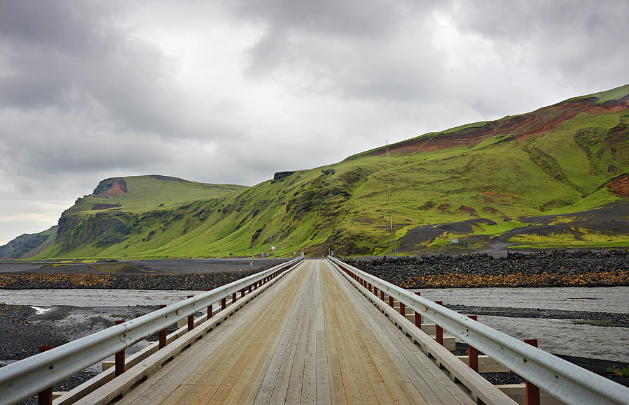 River Brige Iceland Photograph by Thomas Juul