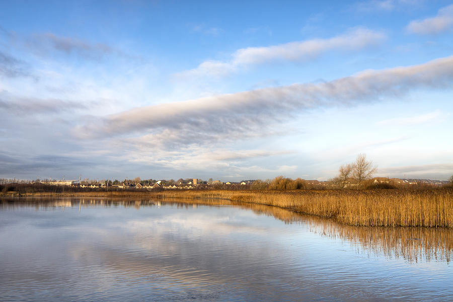 River Corrib Galway Landscape Photograph by Mark Tisdale