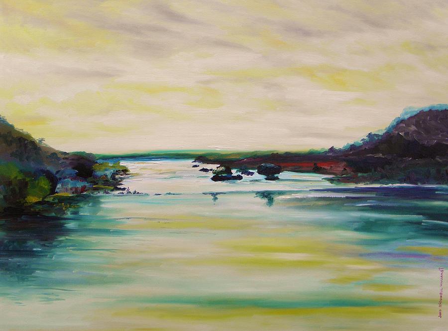 River Dawn Painting by John Williams