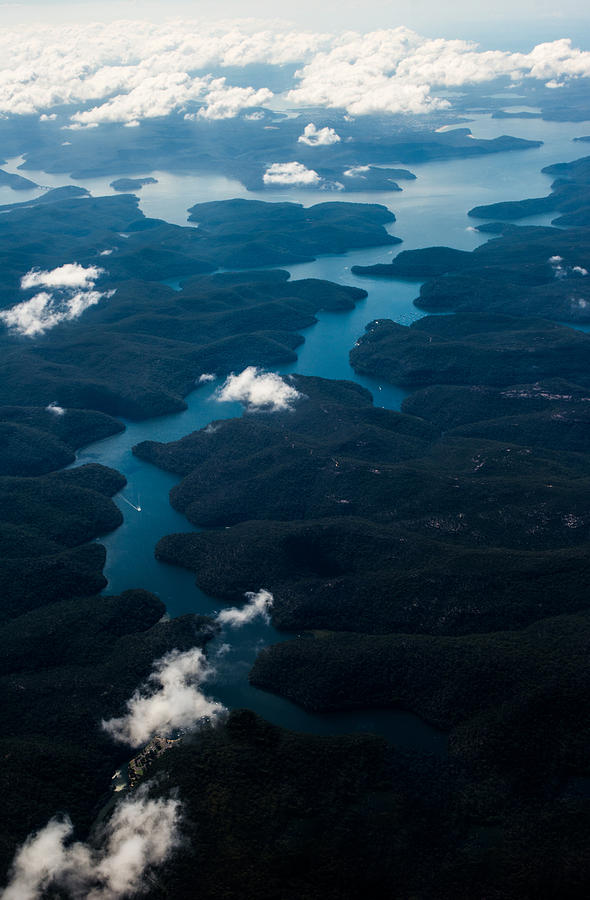 River From The Sky Photograph by Parker Cunningham
