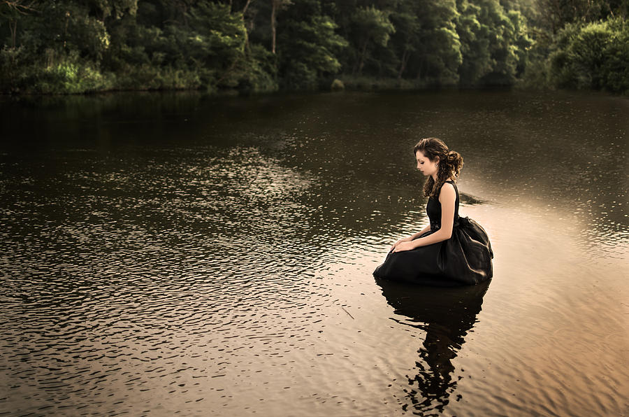 River Girl Photograph By Maria Tomova 