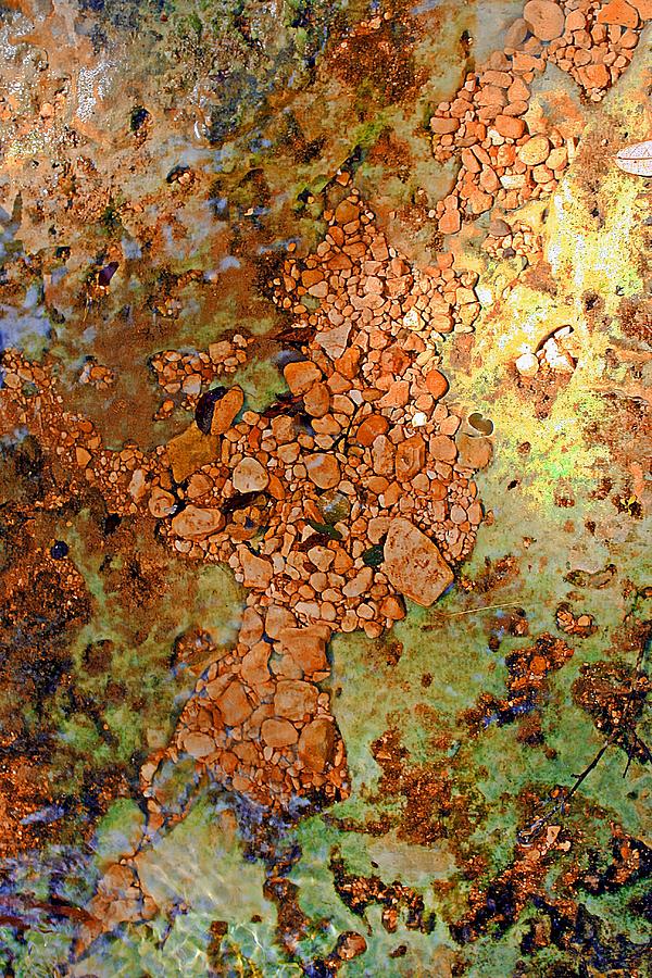 Abstract Photograph - River Gold by Marcia Lee Jones