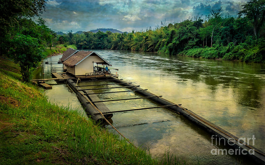 River Kwai Kanchanaburi  Photograph by Adrian Evans