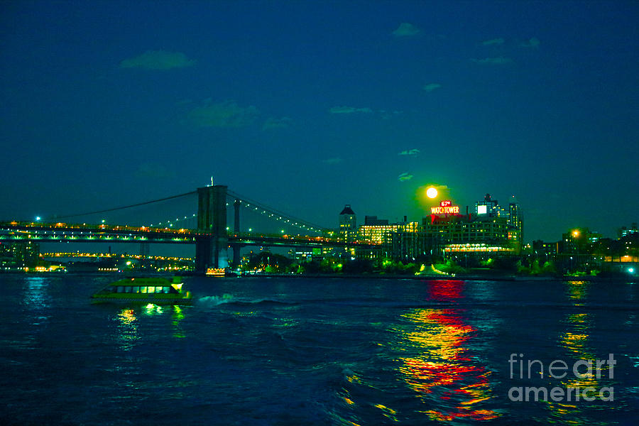 New York Photograph - River Light by Dan Hilsenrath