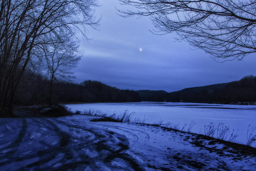 River Moonlight Photograph by Tom Singleton - Pixels