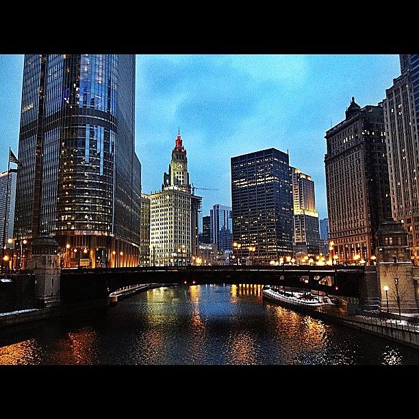 River North Photograph by Mike Maher