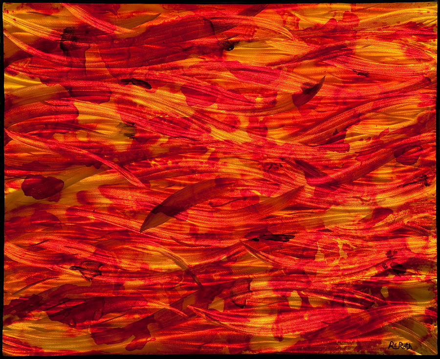 River of Fire Sculpture by Rick Roth