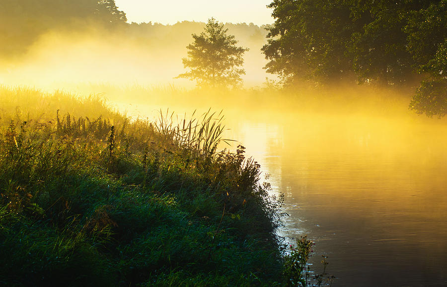River of the mist Photograph by Michal Sleczek