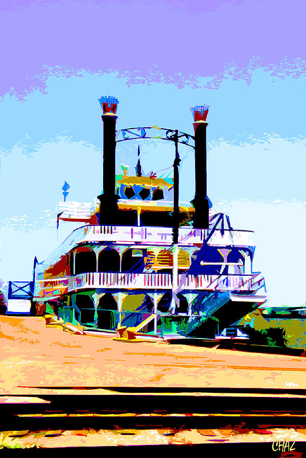 River Queen Painting by CHAZ Daugherty
