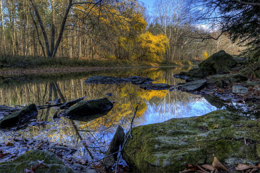 River Reflection Photograph by David Dufresne