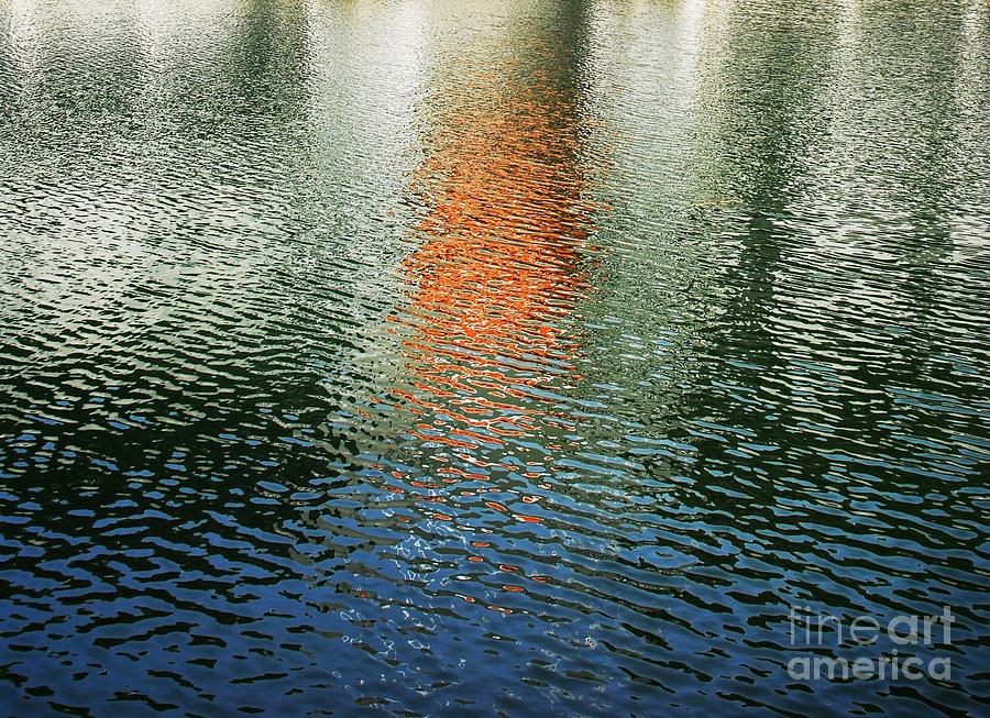 Abstract Photograph - River reflection by Luis Alvarenga