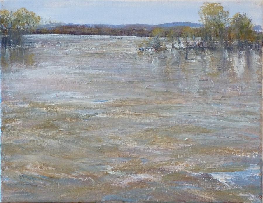 River Rising Painting by Helen Campbell