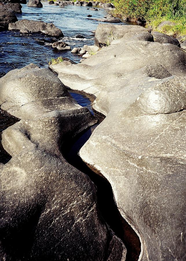 River Rock Sculptured Photograph by Peter Mooyman