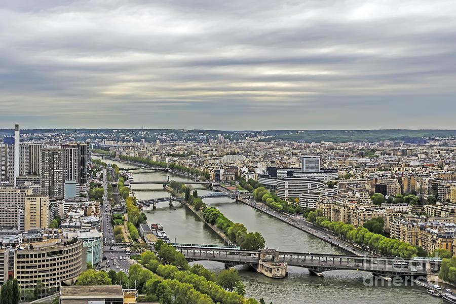 River Runs Through Paris Photograph by Elvis Vaughn