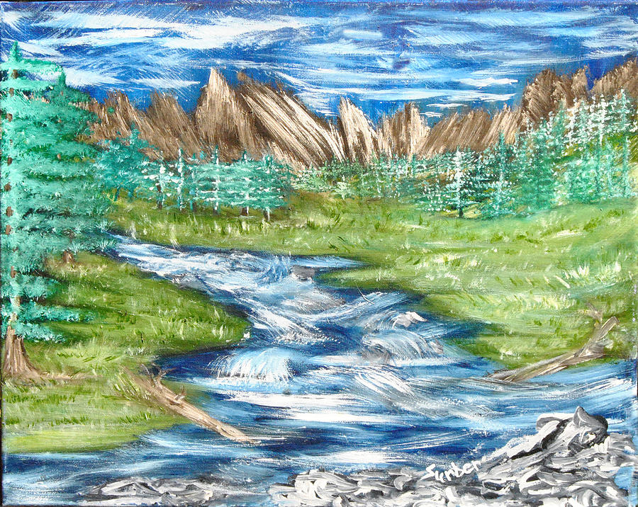 River Valley Painting