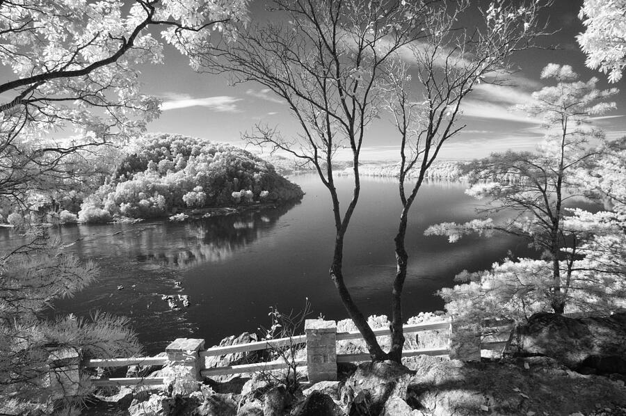 River View - Infrared Photograph by Paul W Faust -  Impressions of Light