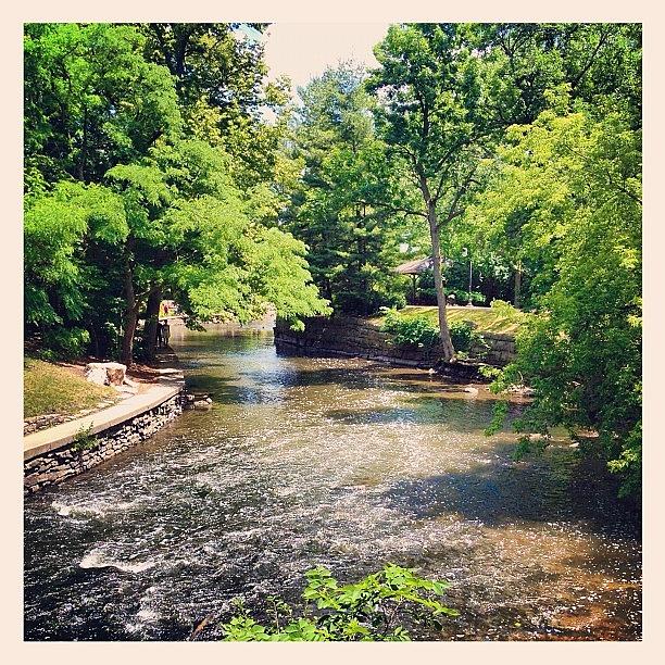 Naperville Photograph - River Walk by Mike Maher