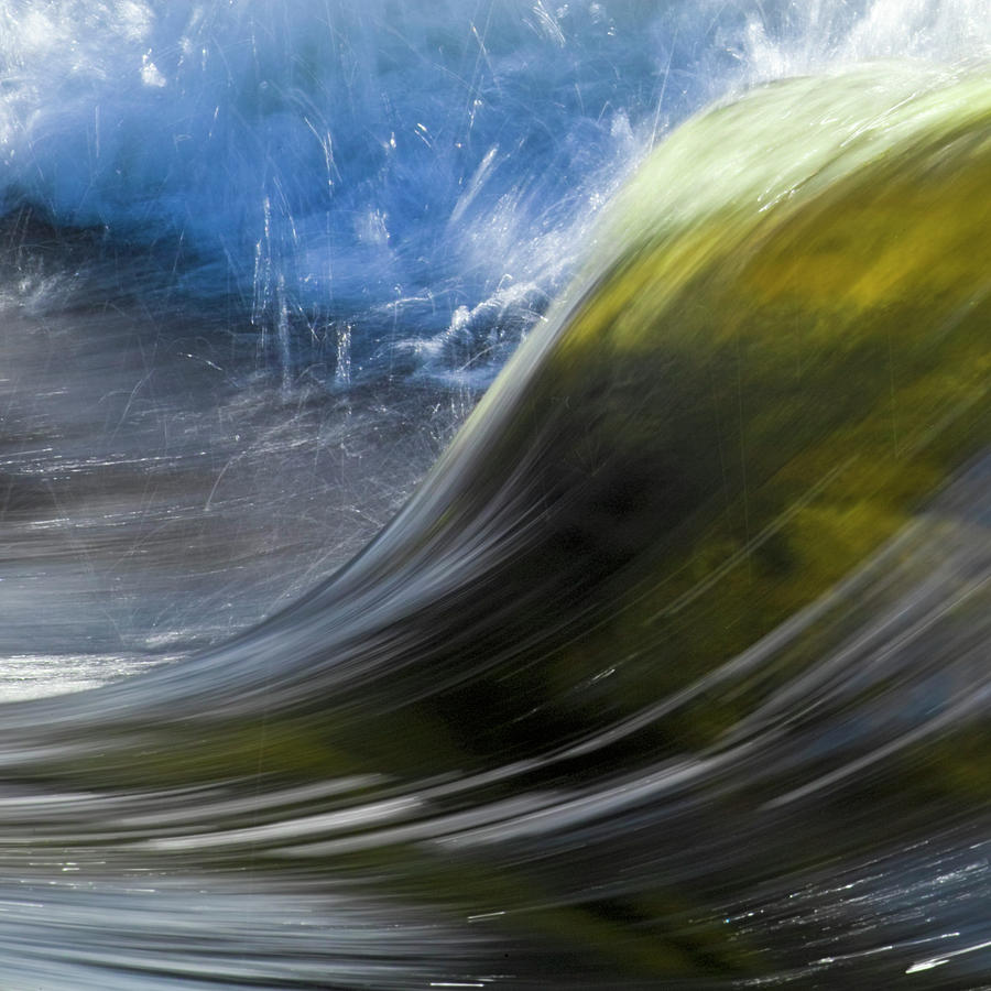 River Wave Photograph by Heiko Koehrer-Wagner
