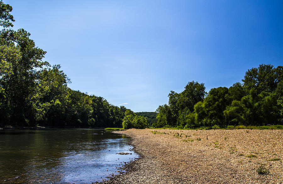 Riverbank Photograph by Angus HOOPER III - Pixels